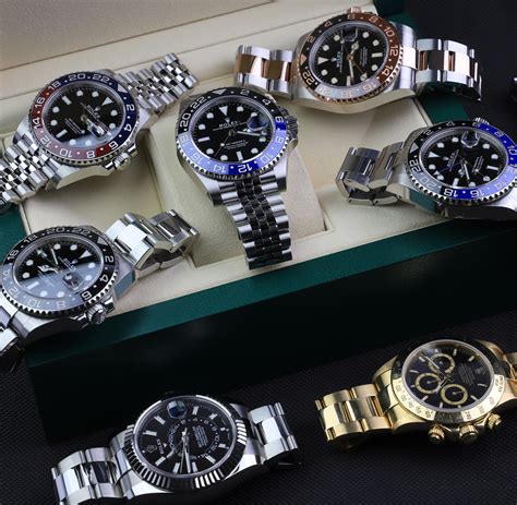 all types of Rolex watches